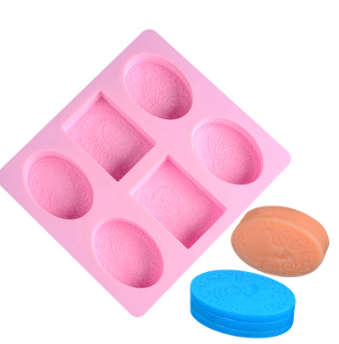 Flower Lace Impression silicone soap mould