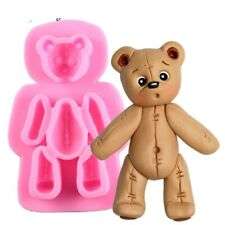 Teddy Bear Silicone fondant mould. 9x5cm
