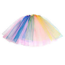 Adult lady tutu skirt - pastel  40cm
