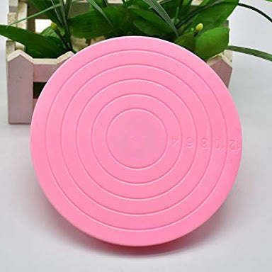 Mini Rotating cake turntable plastic 14cm