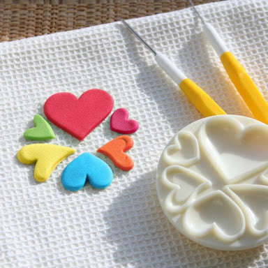 Heart fondant mould, easy pops