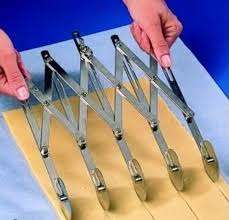 5 Wheel adjustable Pastry Cutter