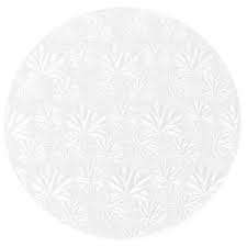 Masonite Cake Board  Round White 12"/30cm