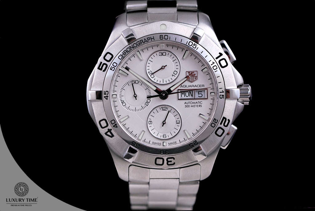 Tag Heuer Aquaracer Automatic Chronograph Mens Watch ***CRAZY WEDNESDAY R1 NO RESERVE***