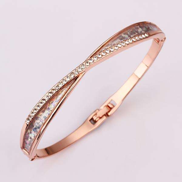 Rose Gold Bangle LSZ027 - 5.5*4.6CM
