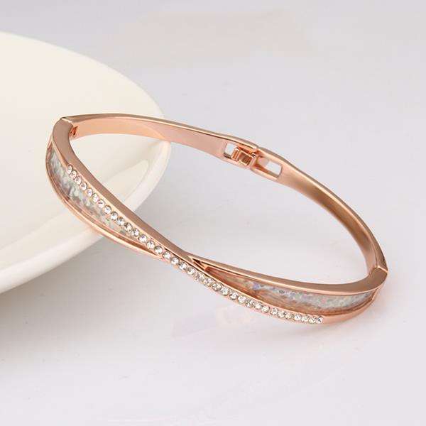 Rose Gold Bangle LSZ027 - 5.5*4.6CM