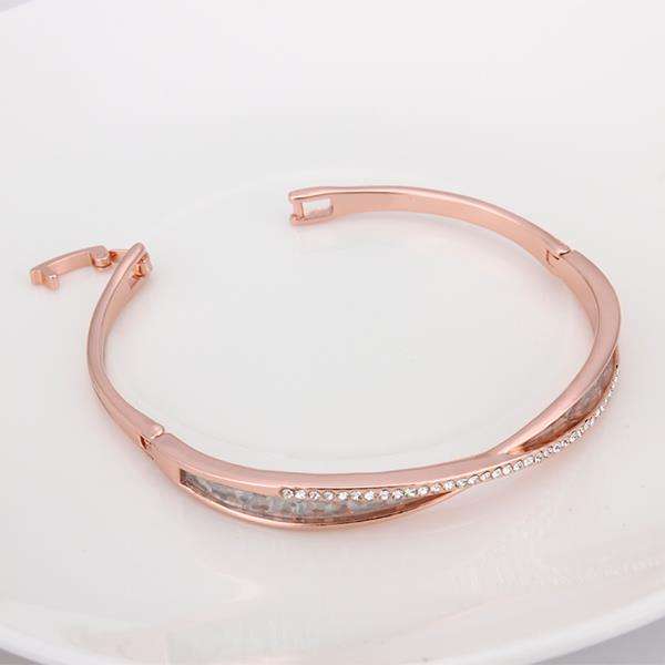 Rose Gold Bangle LSZ027 - 5.5*4.6CM