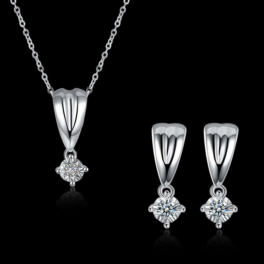 Silver Designer Jewelry Set LSSPCS847