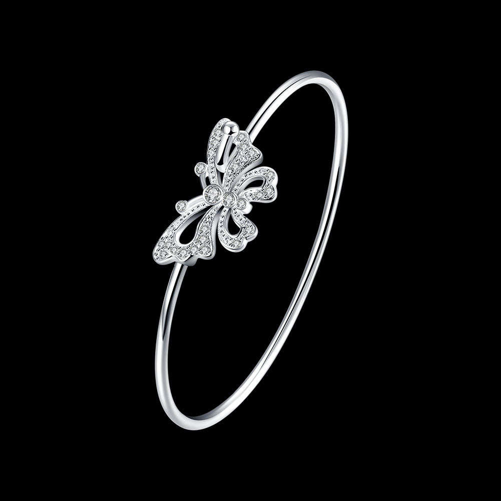 Silver Designer Bangle LSLKNSPCB252