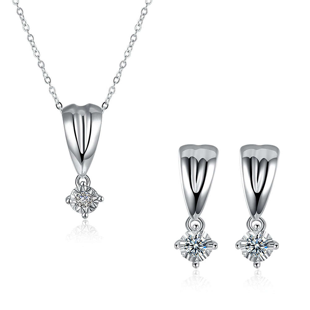 Silver Designer Jewelry Set LSSPCS847