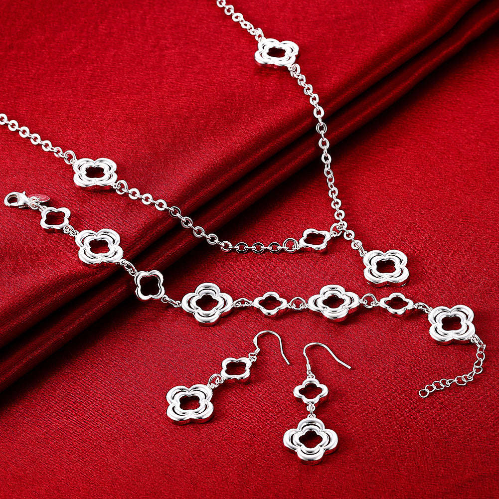 Silver Designer Jewelry Set LSSPCS905