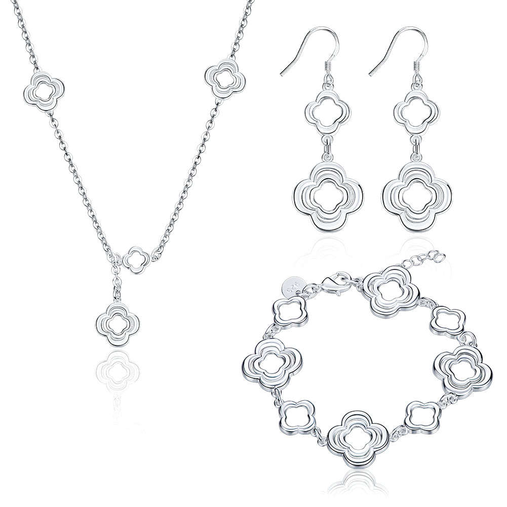 Silver Designer Jewelry Set LSSPCS905