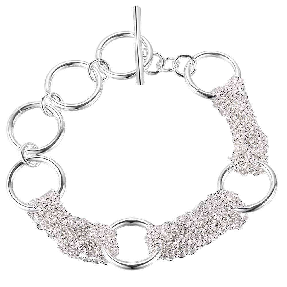 Silver Bracelet LSB059 - 8"