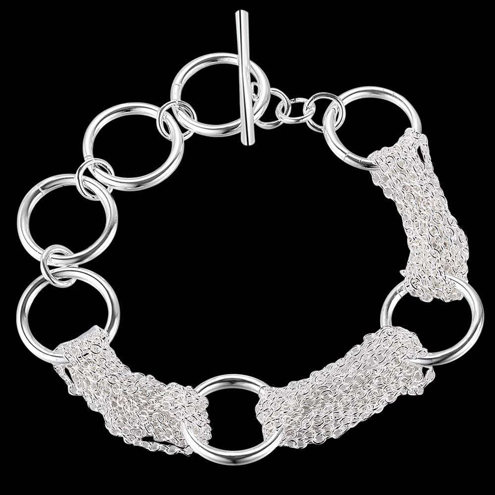 Silver Bracelet LSB059 - 8"