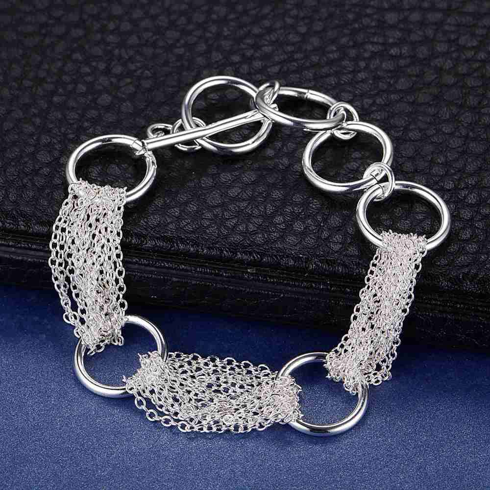 Silver Bracelet LSB059 - 8"