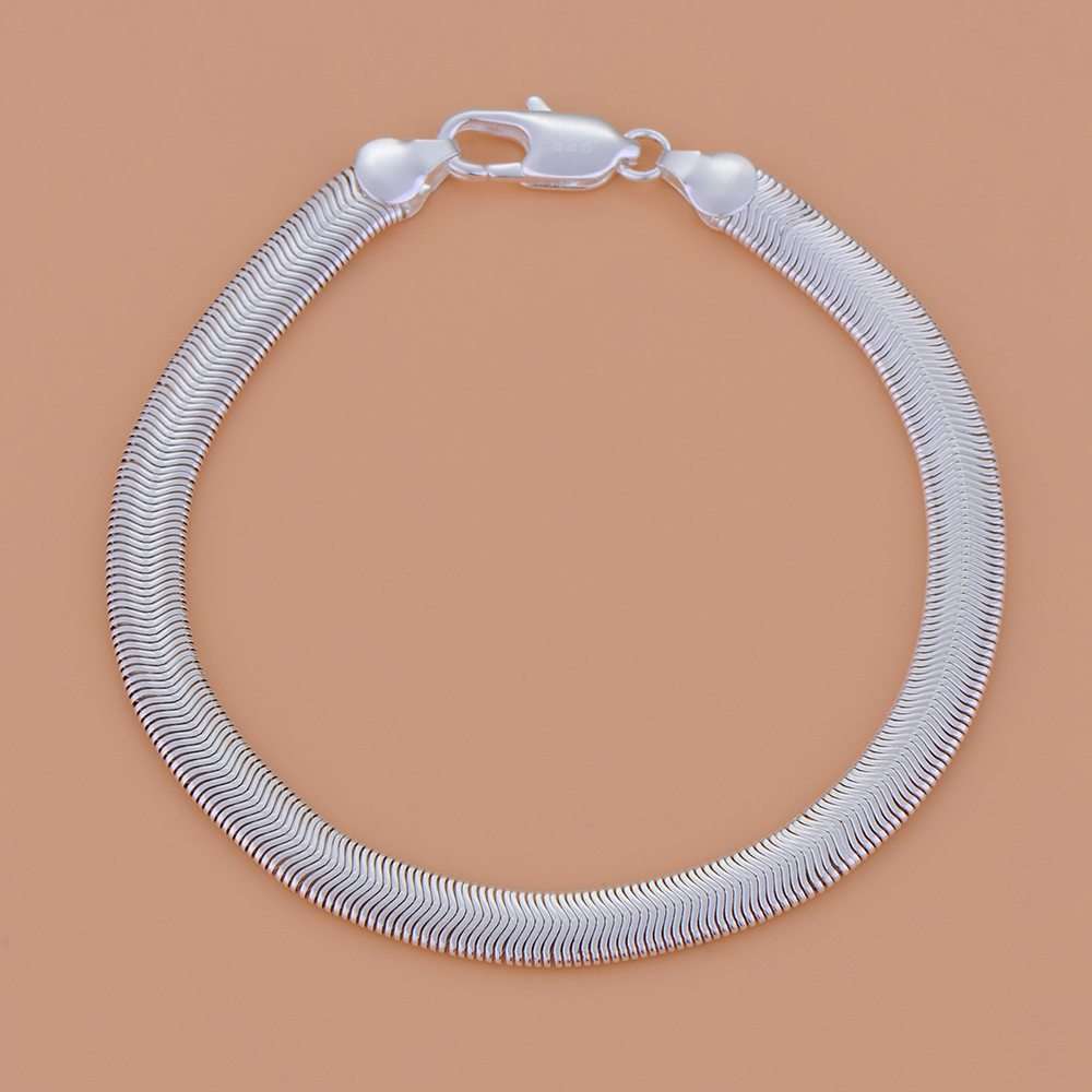 Silver Bracelet LSB147 - 0.6 8"