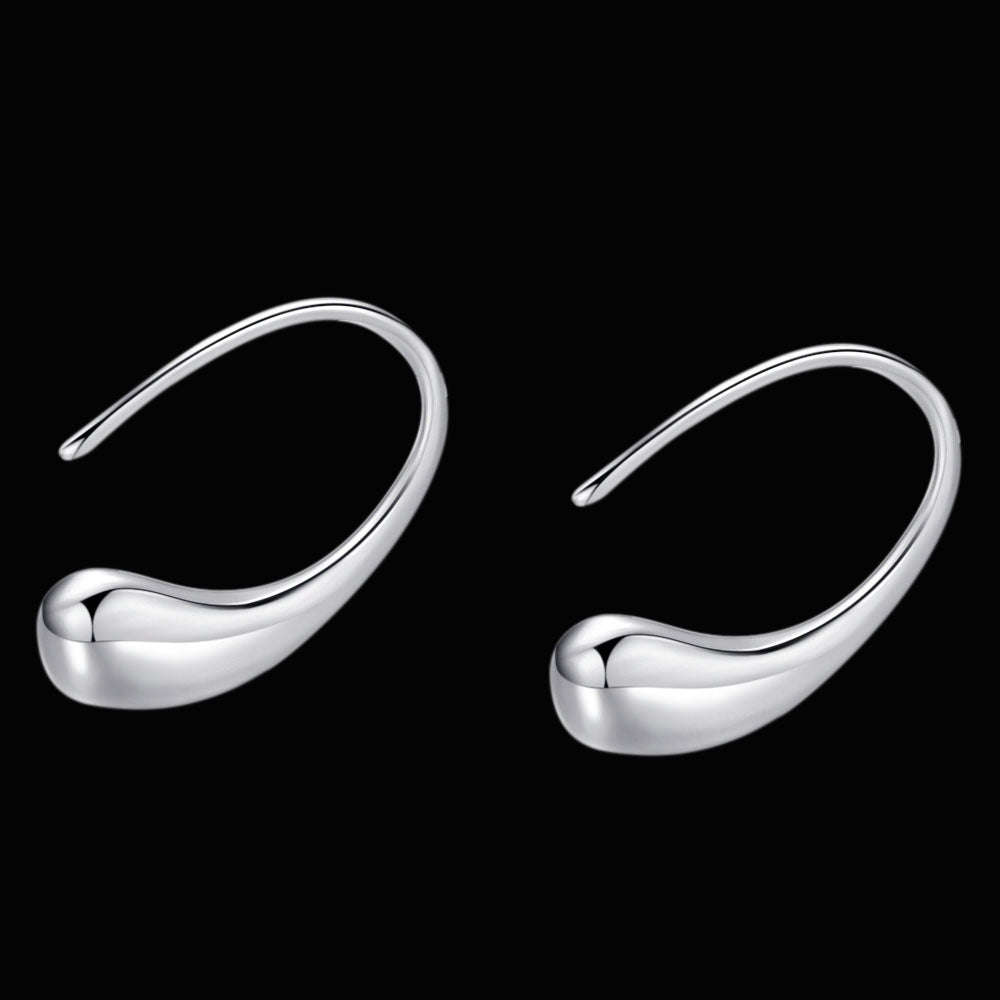 Silver Earrings LSE172 - 0.6*2.3