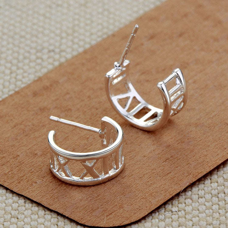 Silver Earrings LSE230 - 0.7*1.4