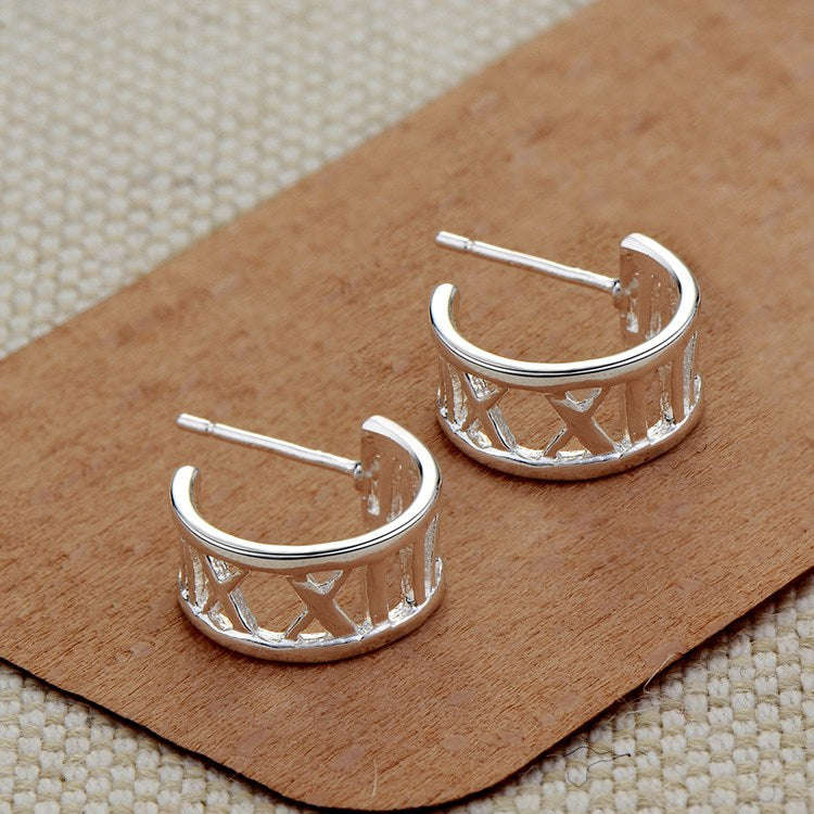 Silver Earrings LSE230 - 0.7*1.4