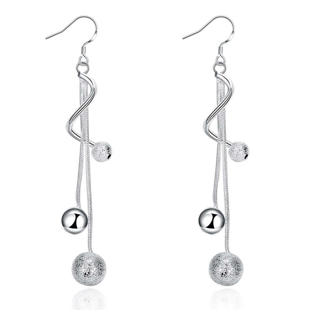 Silver Earrings LSE276 - na