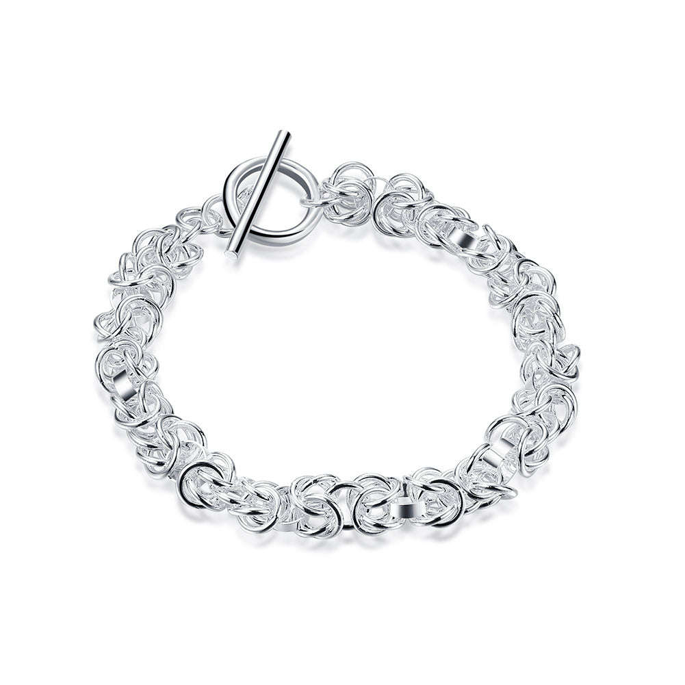 Silver Bracelet LSH033 - 20CM