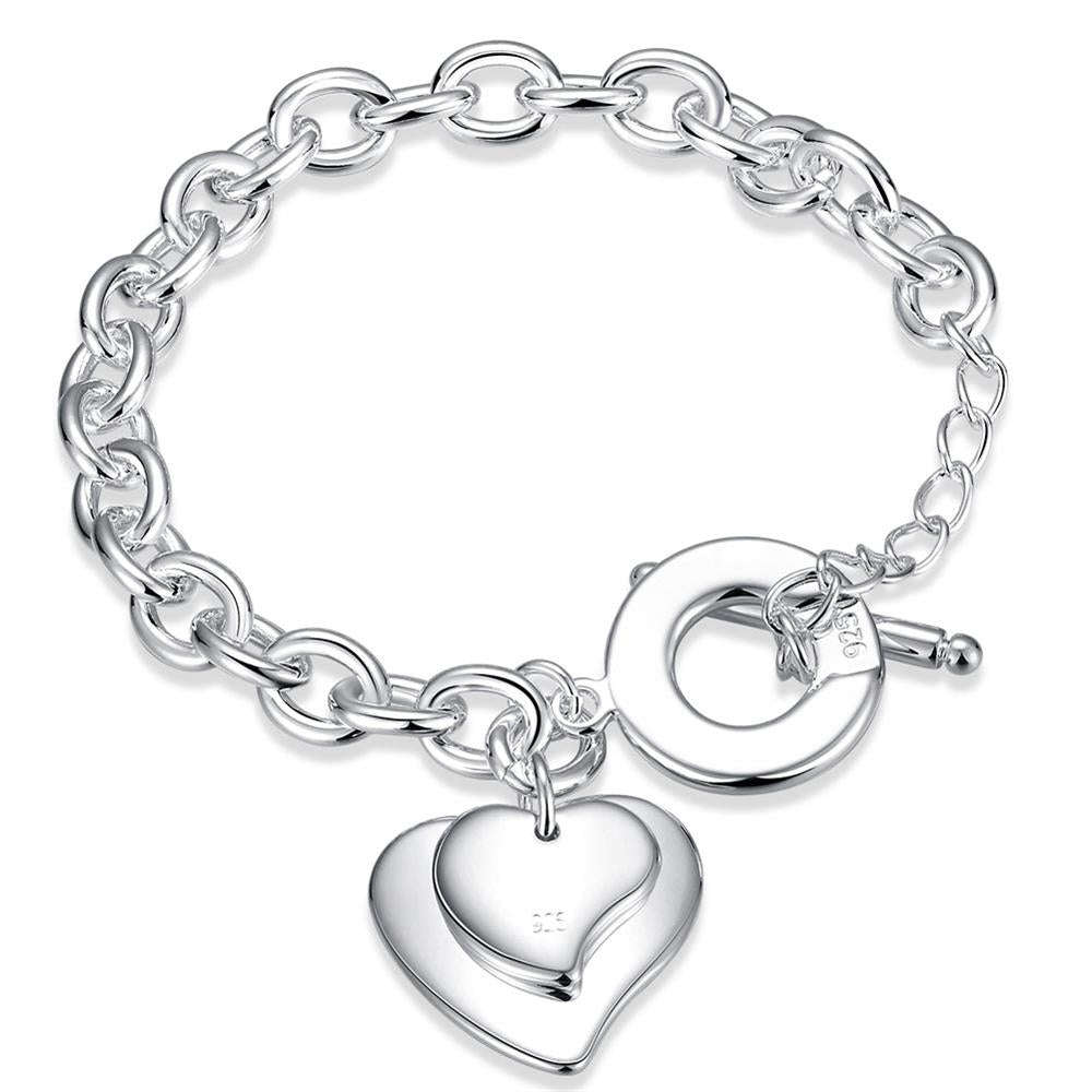 Silver Bracelet LSH284 - 8IN