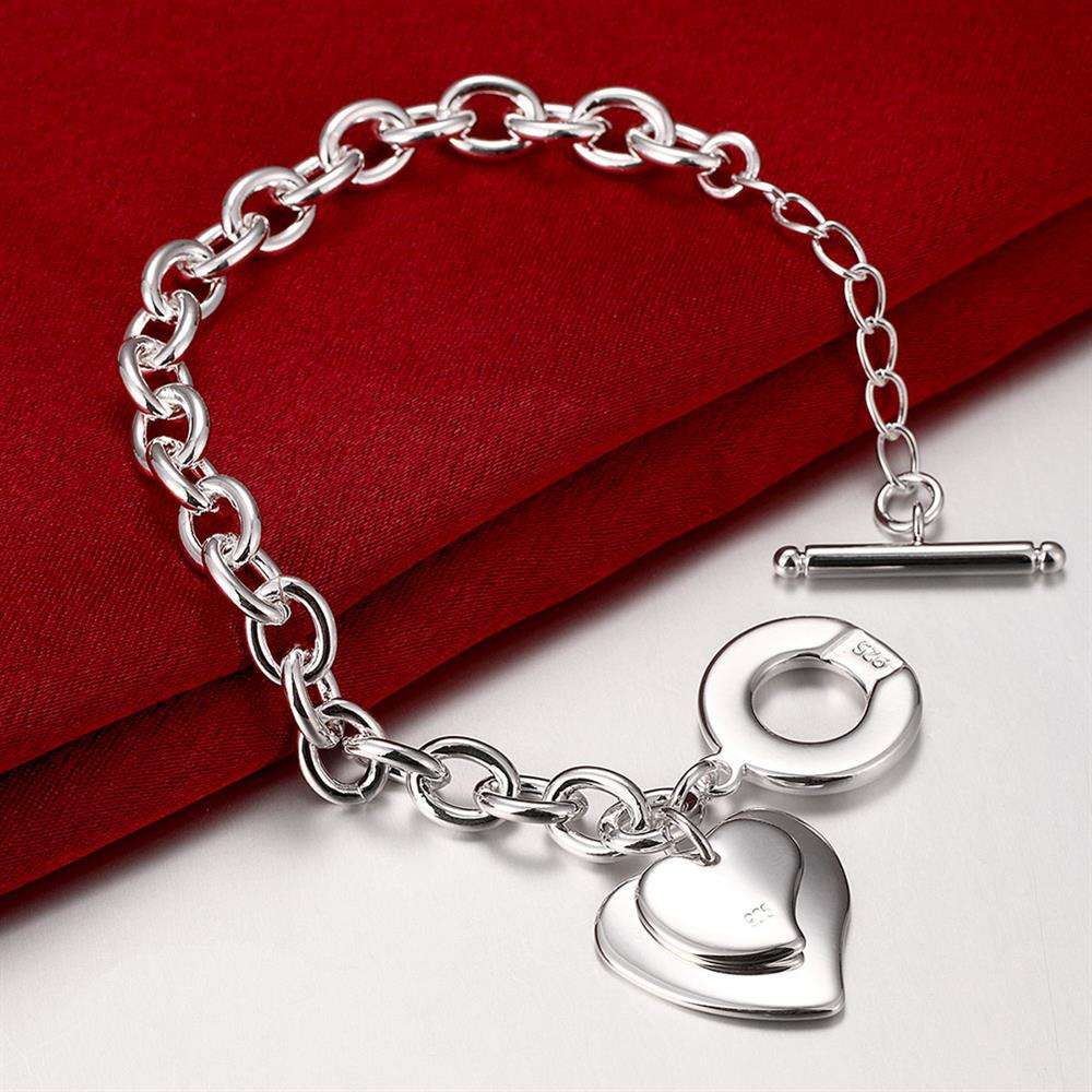 Silver Bracelet LSH284 - 8IN