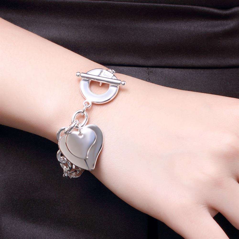 Silver Bracelet LSH284 - 8IN