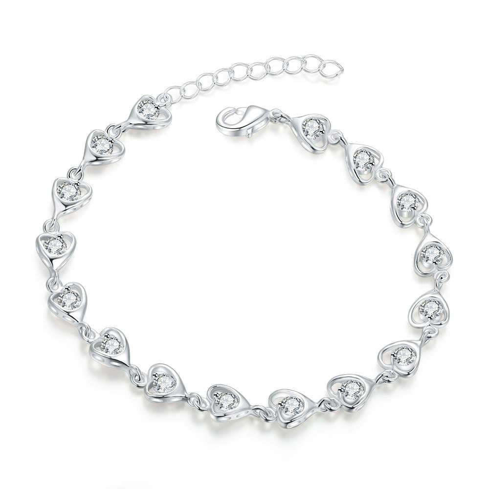 Silver Bracelet LSH370 - 8IN