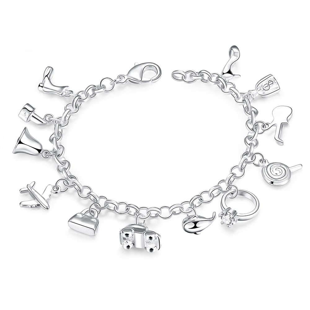 Silver Bracelet LSH426 - 20CM