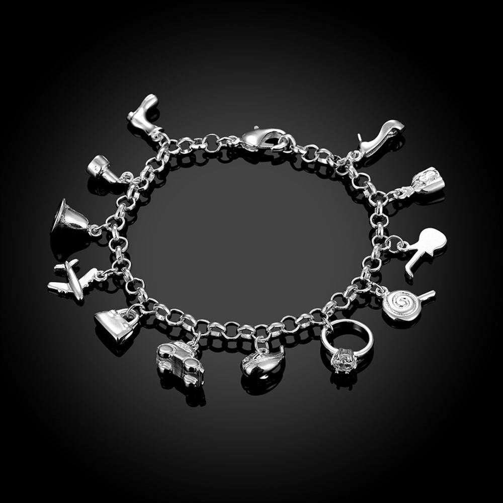 Silver Bracelet LSH426 - 20CM