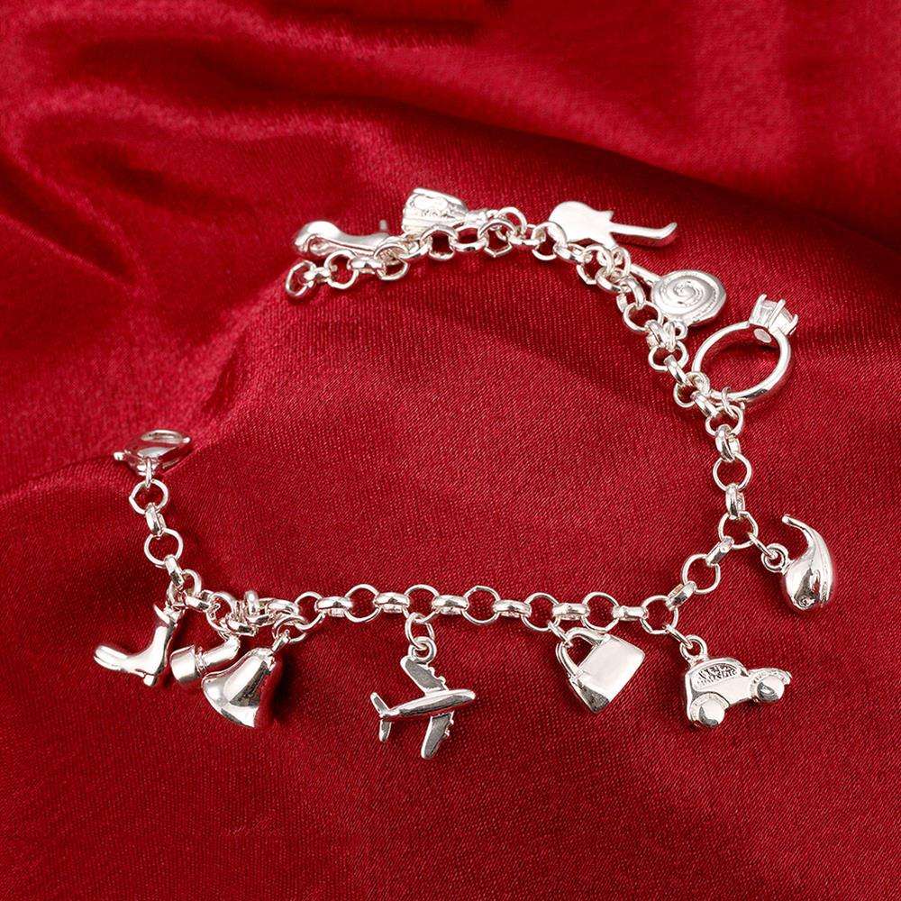 Silver Bracelet LSH426 - 20CM