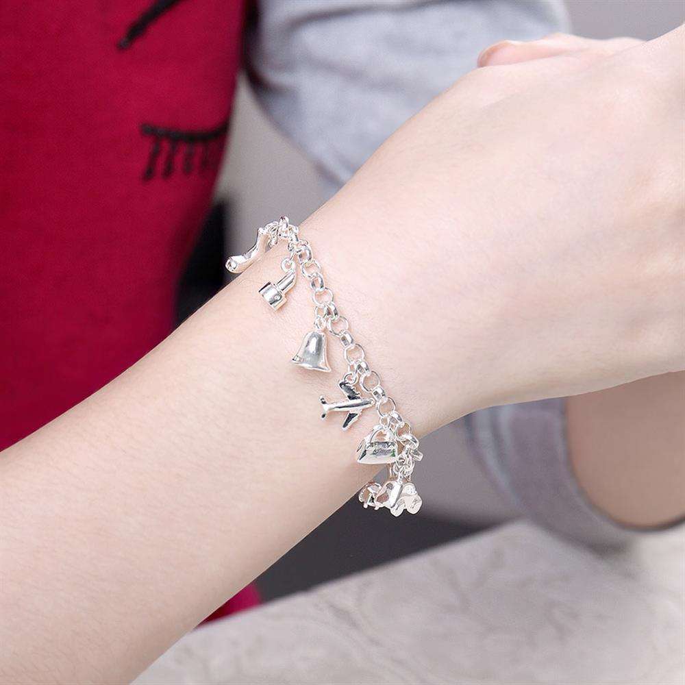 Silver Bracelet LSH426 - 20CM