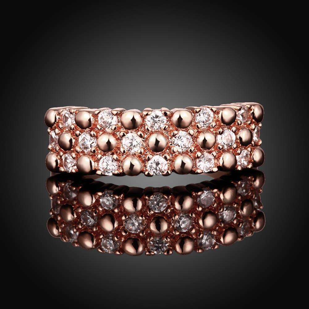 Rose Gold Ring LSRR230-B - 7