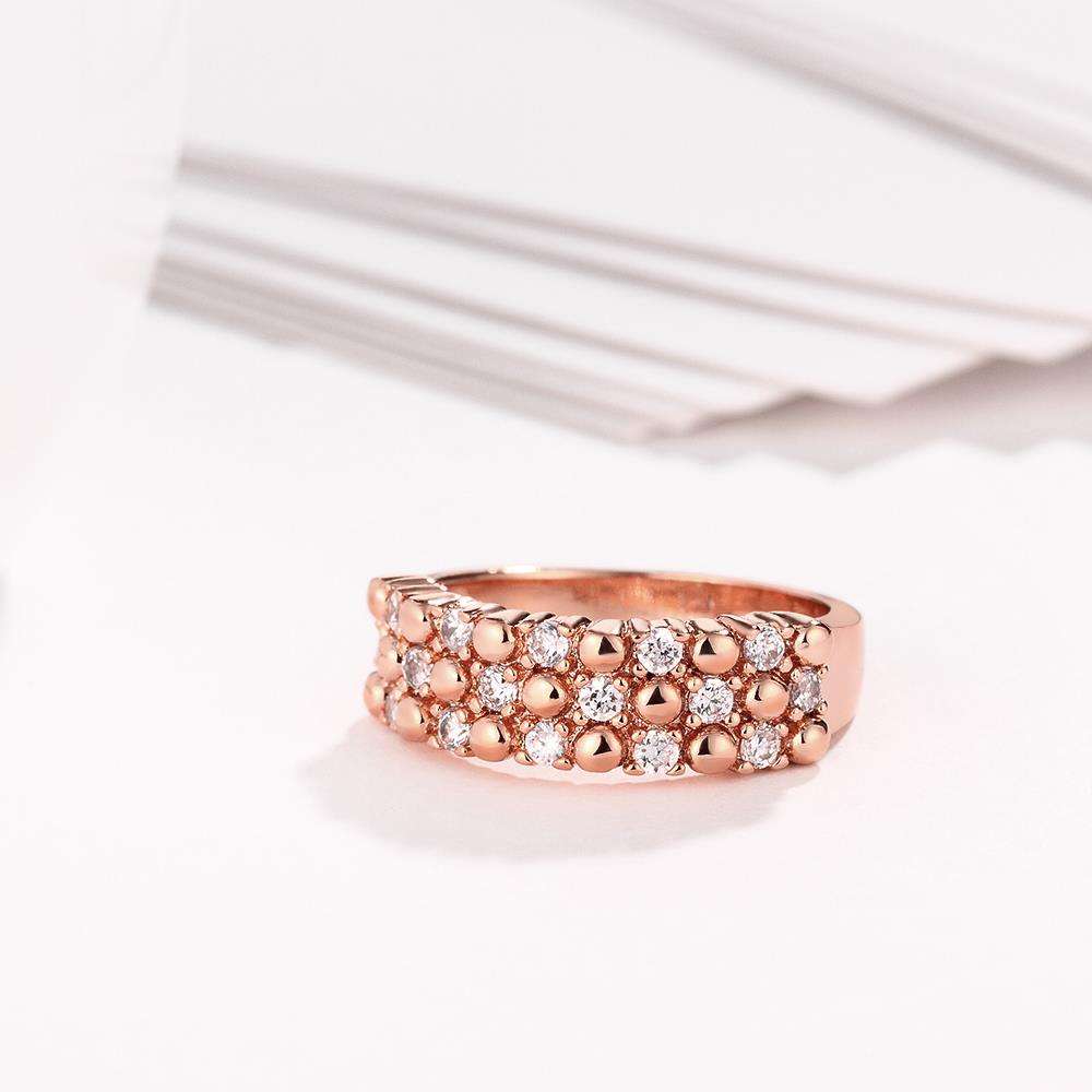 Rose Gold Ring LSRR230-B - 7