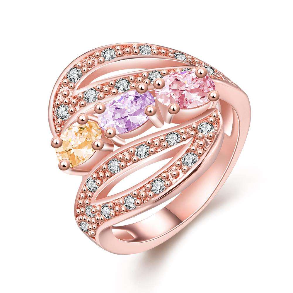 Rose Gold Ring LSRR243 - 7