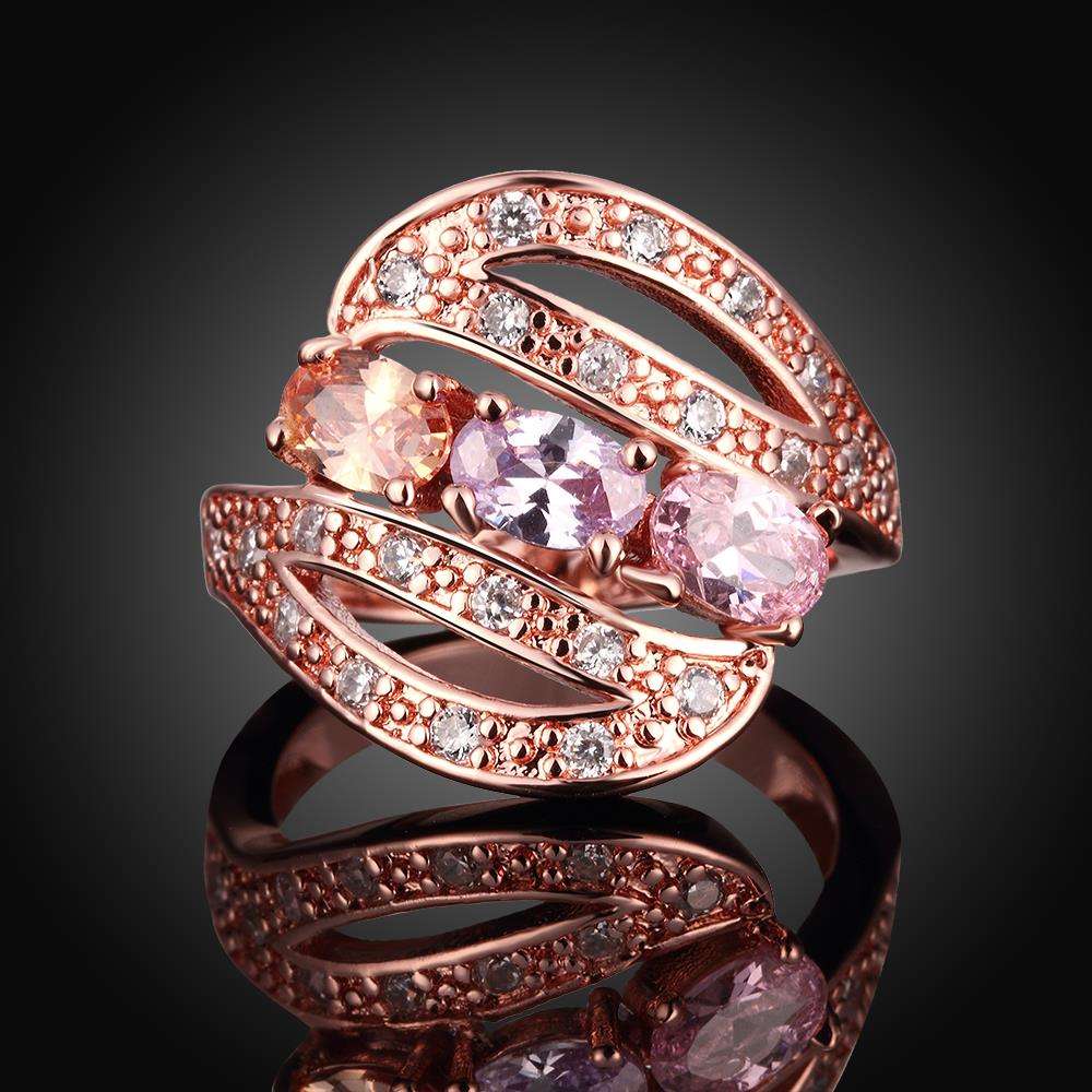 Rose Gold Ring LSRR243 - 7