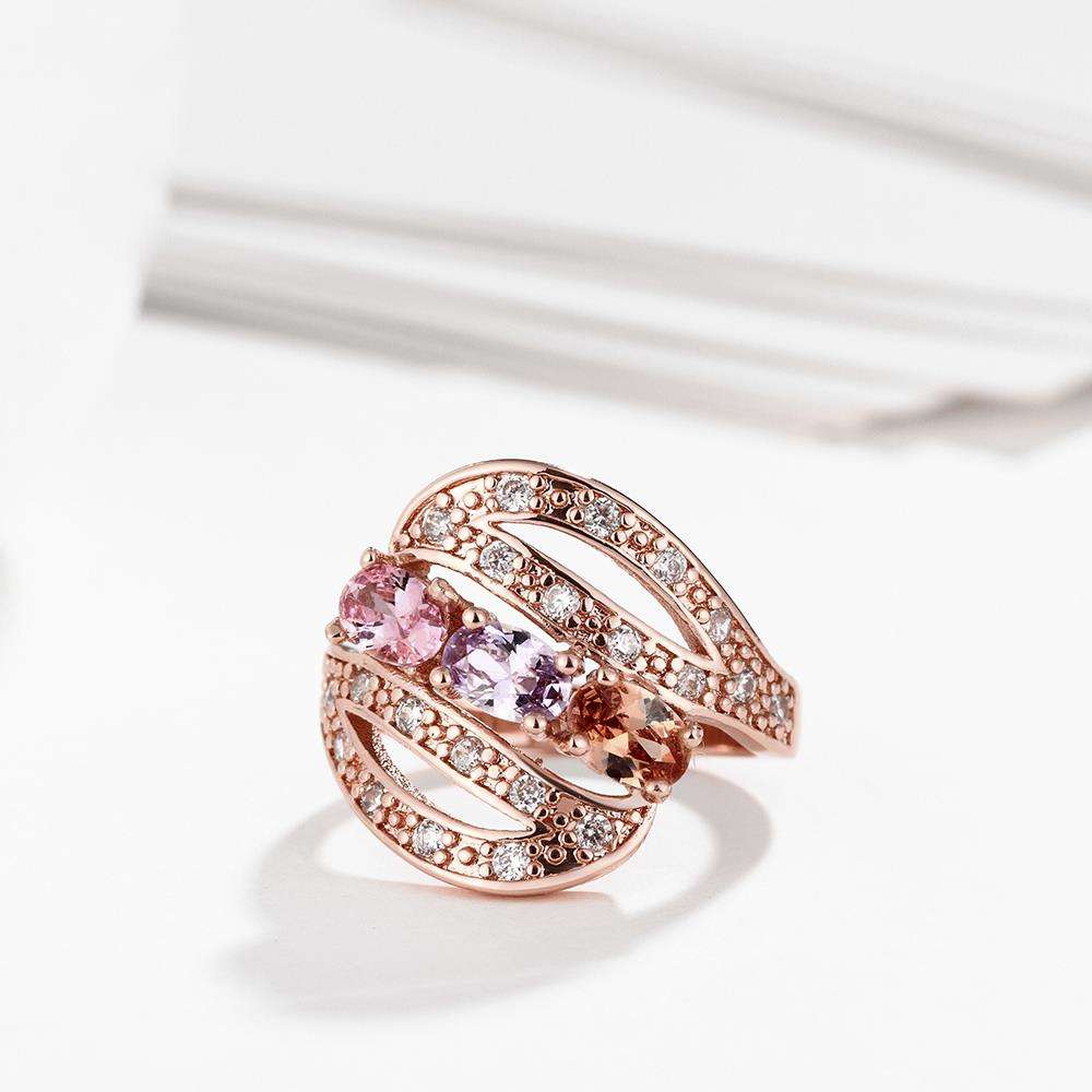 Rose Gold Ring LSRR243 - 7