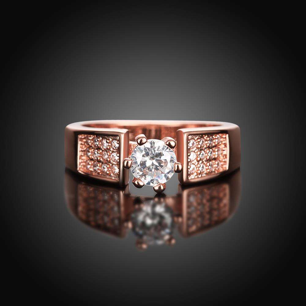 Rose Gold Ring LSR332-B - 8