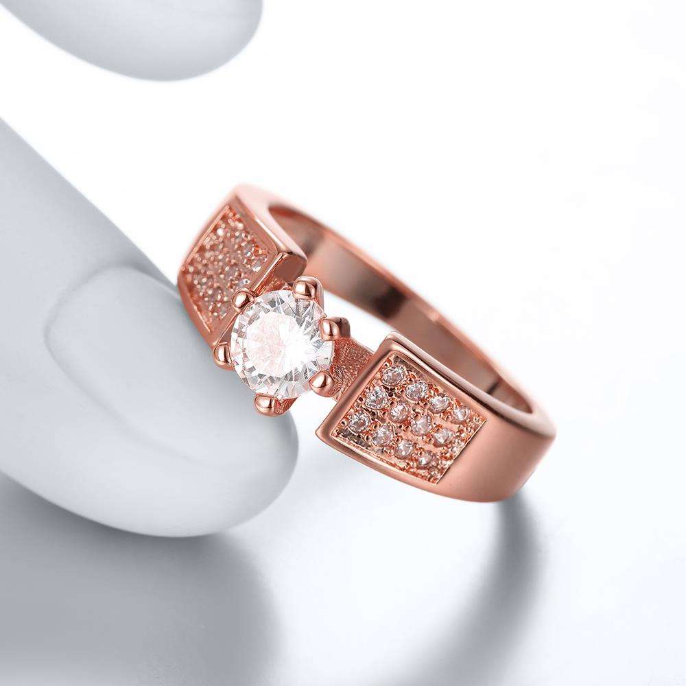 Rose Gold Ring LSR332-B - 8