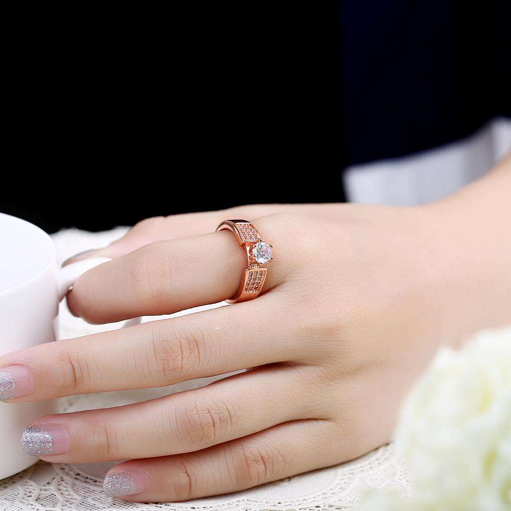 Rose Gold Ring LSR332-B - 8