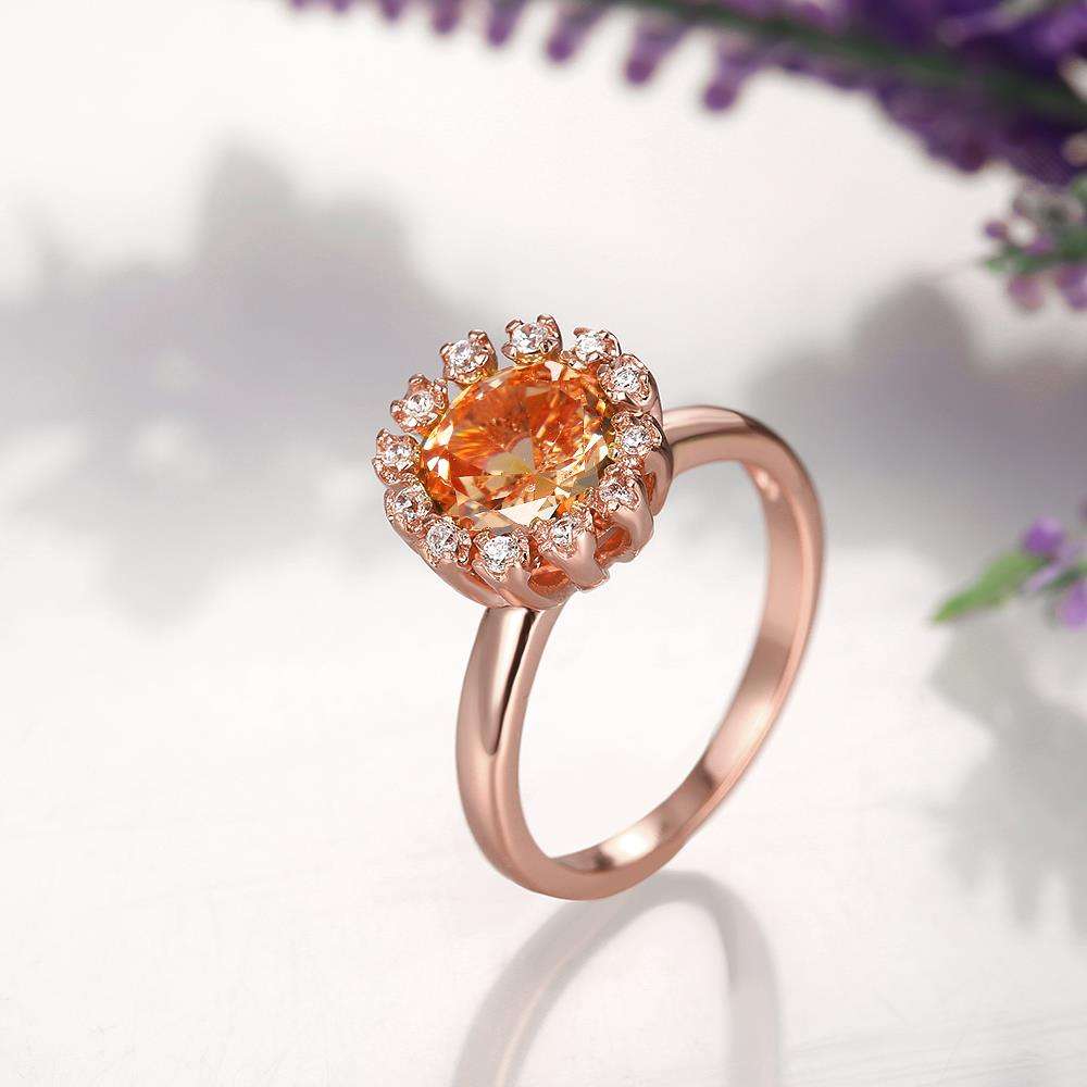 Rose Gold Ring LSR401-B - 7