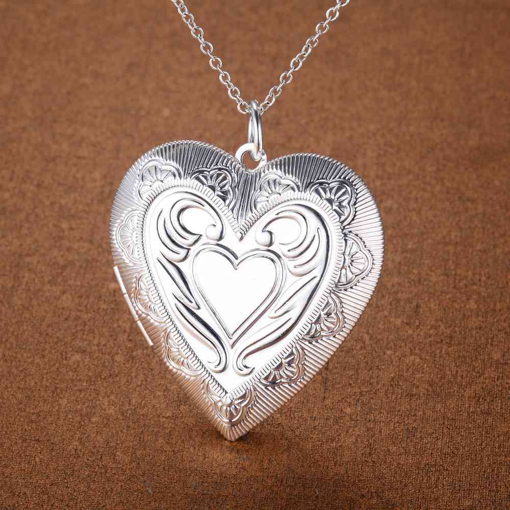 Silver Necklace LSN1450 - 4*4.3