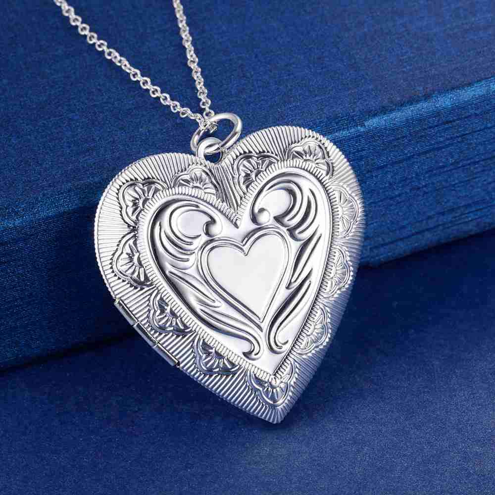 Silver Necklace LSN1450 - 4*4.3