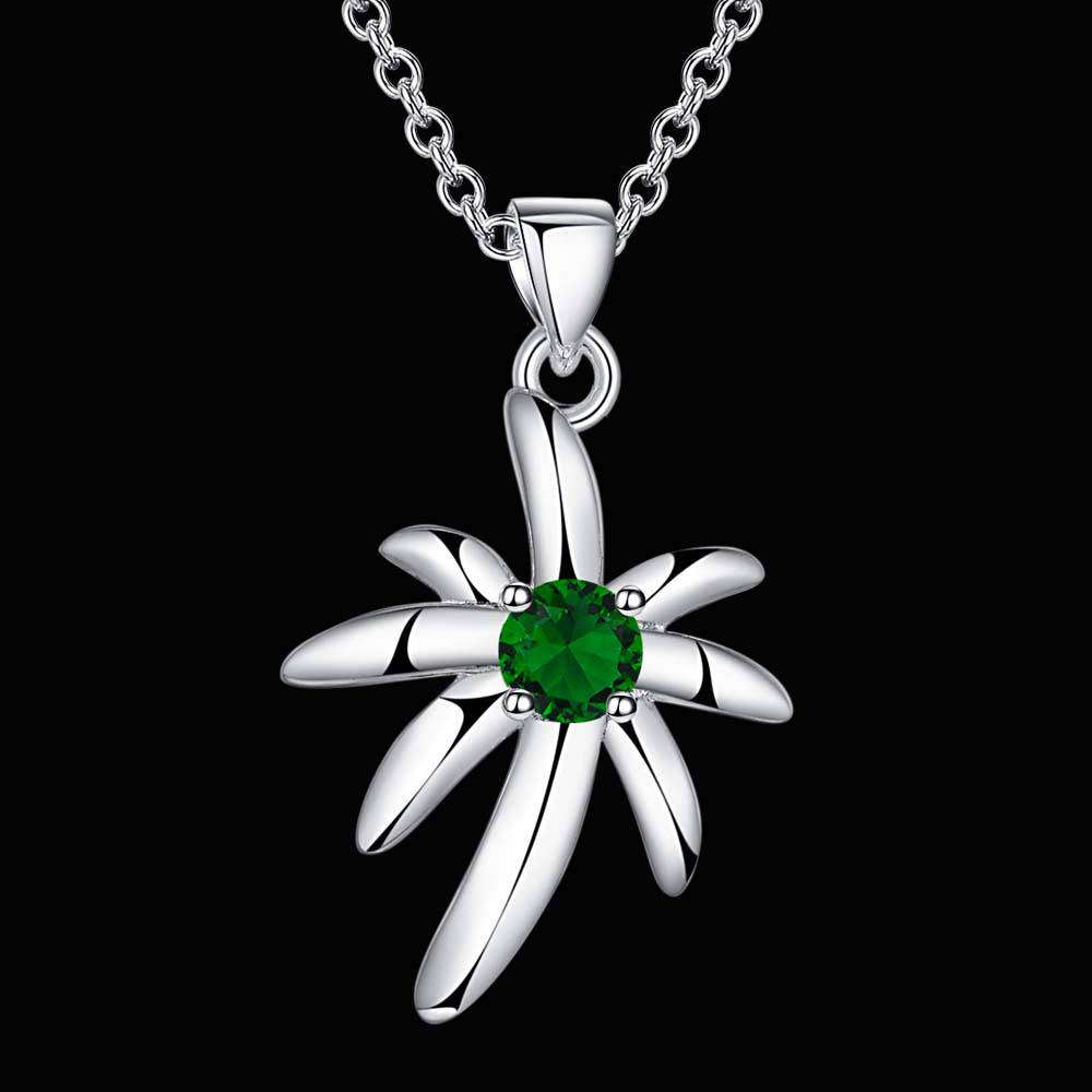 Silver Necklace LSN858 - 1.8*3