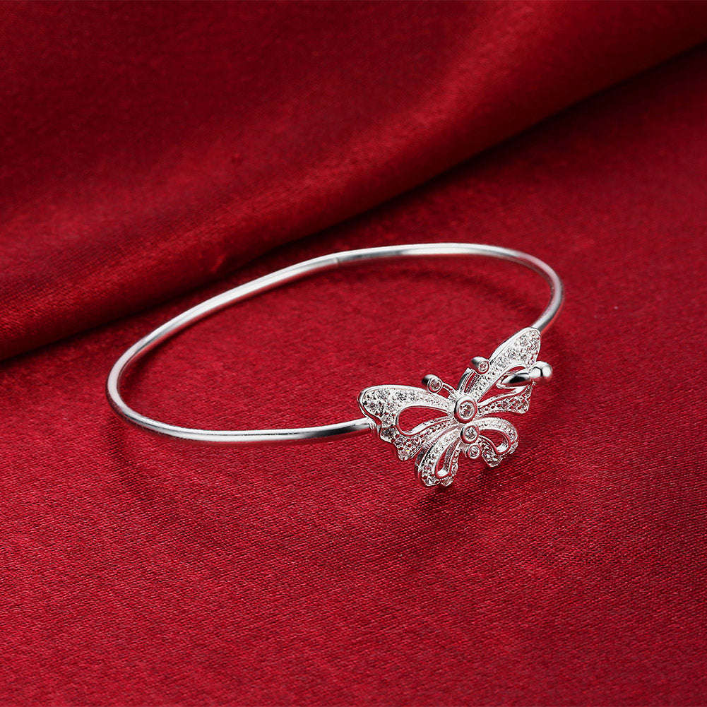 Silver Designer Bangle LSLKNSPCB252