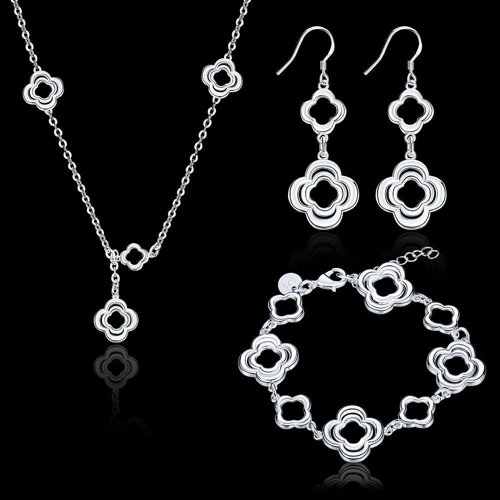 Silver Designer Jewelry Set LSSPCS905