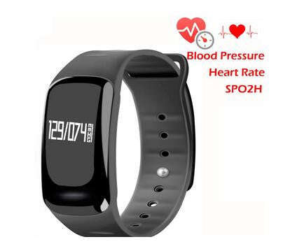 ***SPECIAL***** BLOOD PRESSURE + OXYGEN + HEART RATE HEALTH FITNESS TRACKER - Black