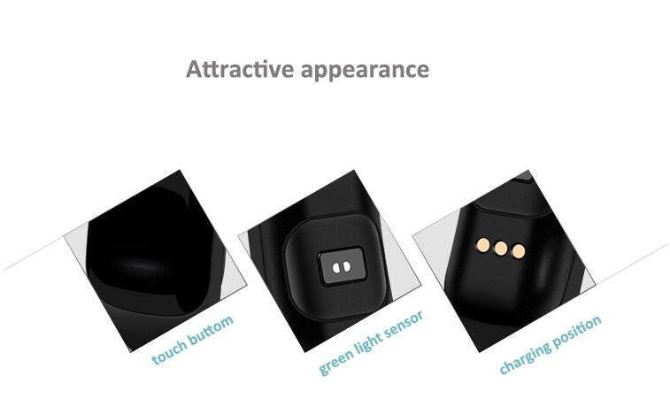 ***SPECIAL***** BLOOD PRESSURE + OXYGEN + HEART RATE HEALTH FITNESS TRACKER - Black