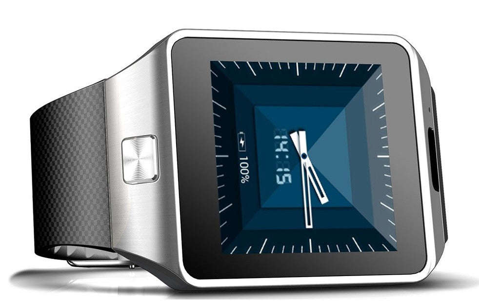 FBQW09 Full Android 3G/WiFi Smartwatch-Phone - Black